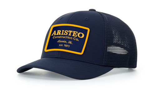 All-Navy Hat with Vintage Patch